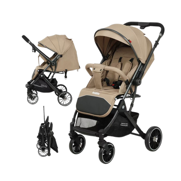 Kidilo 535 Baby Stroller | Coffee