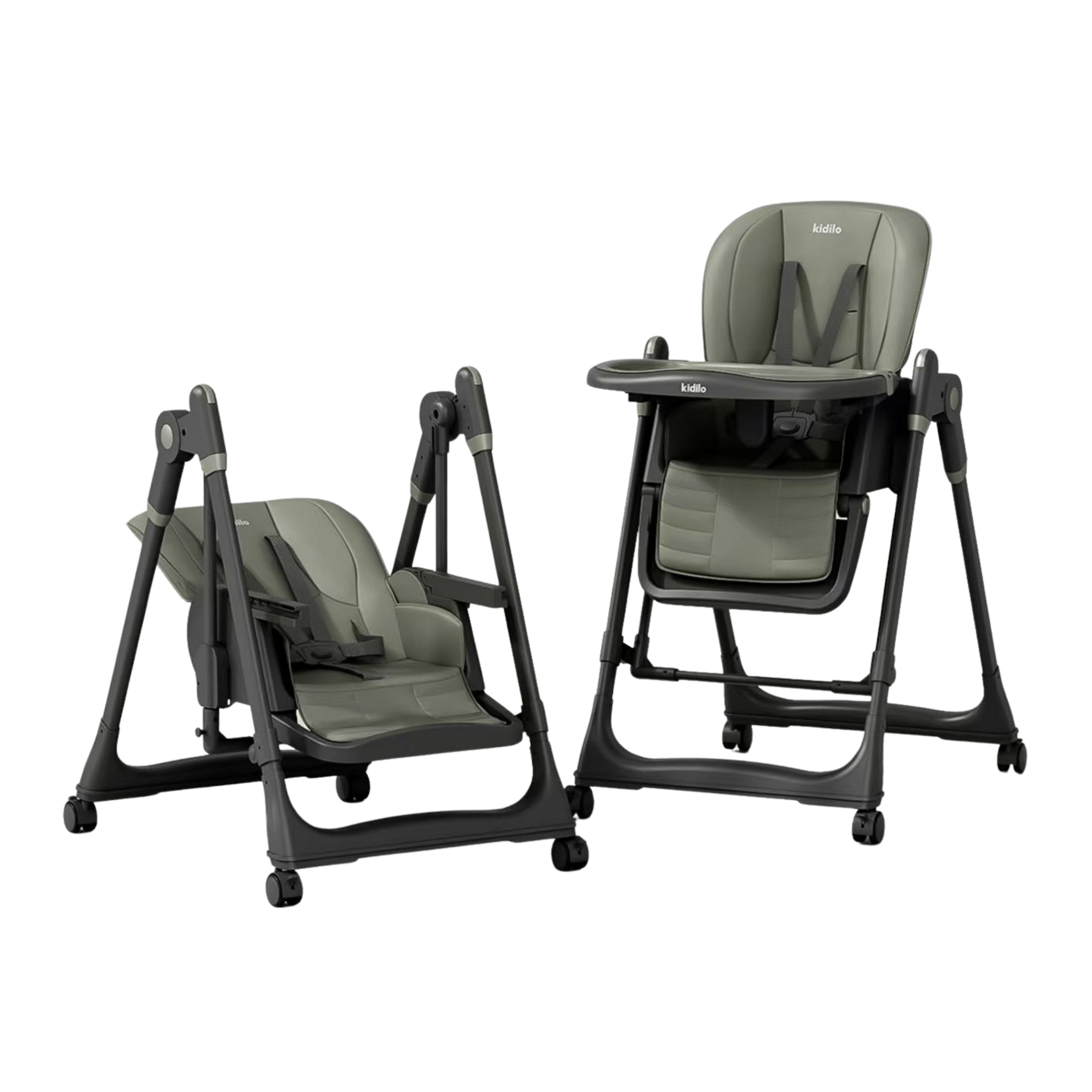 2-in-1 Rocking + Baby Feeding High Chair | K166