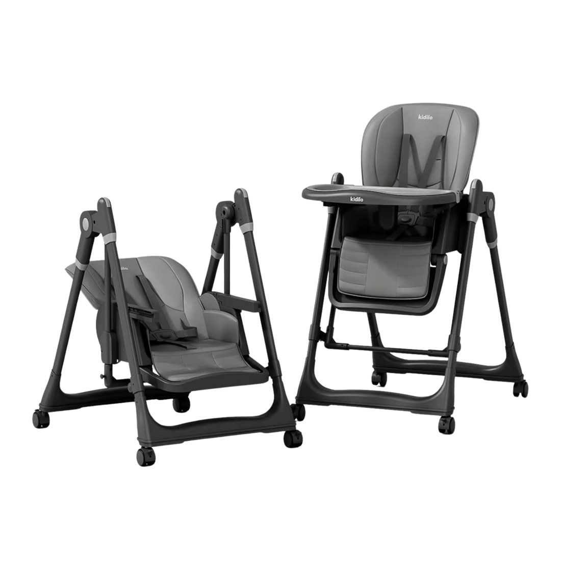 2-in-1 Rocking + Baby Feeding High Chair | K166