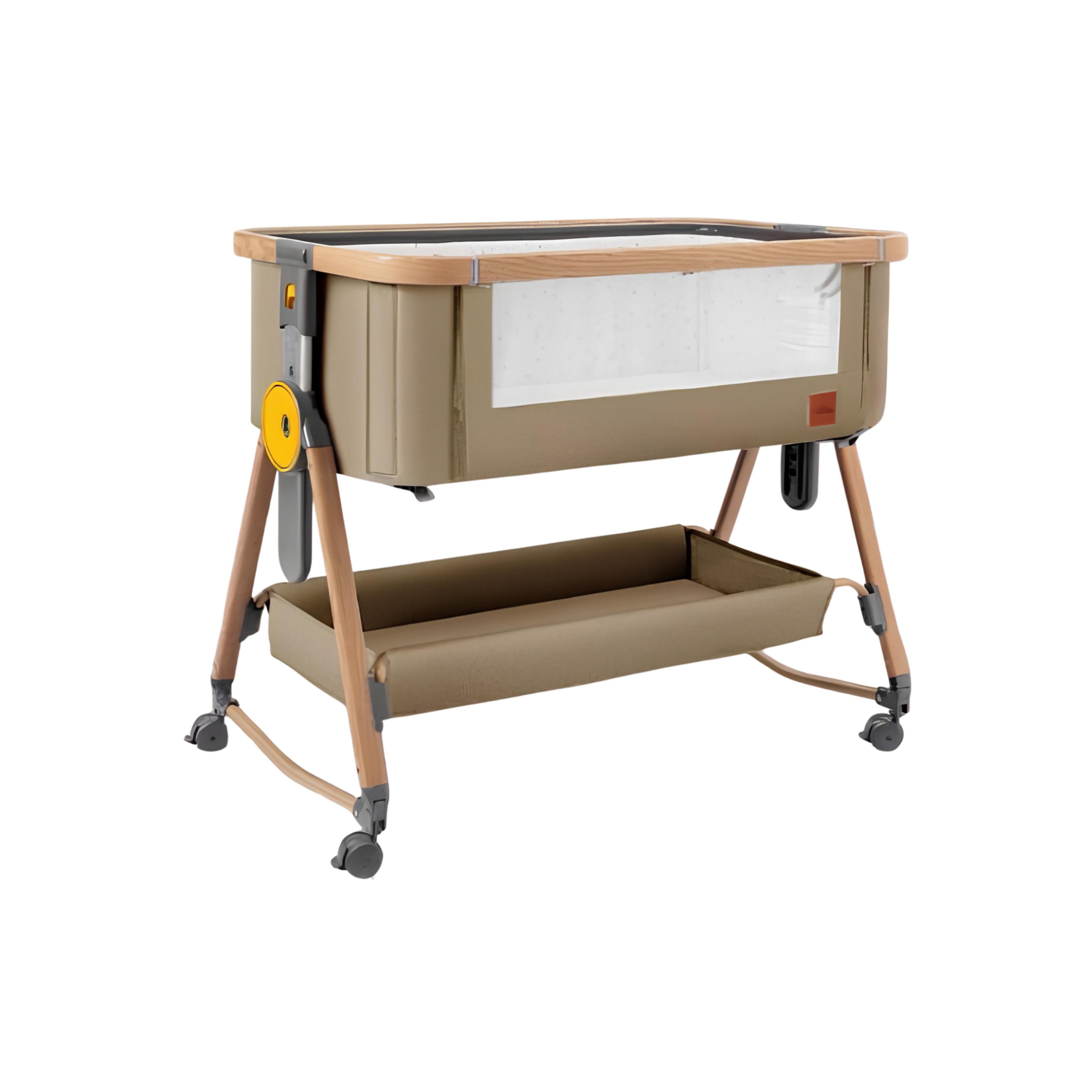 Kidilo C-3 Baby Swing / Infant Bed | Khaki