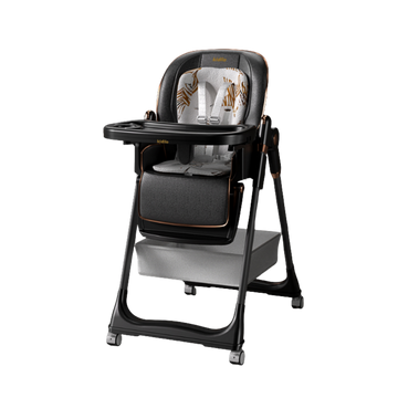 Kidilo 8155 Baby Feeding High Chair | Black