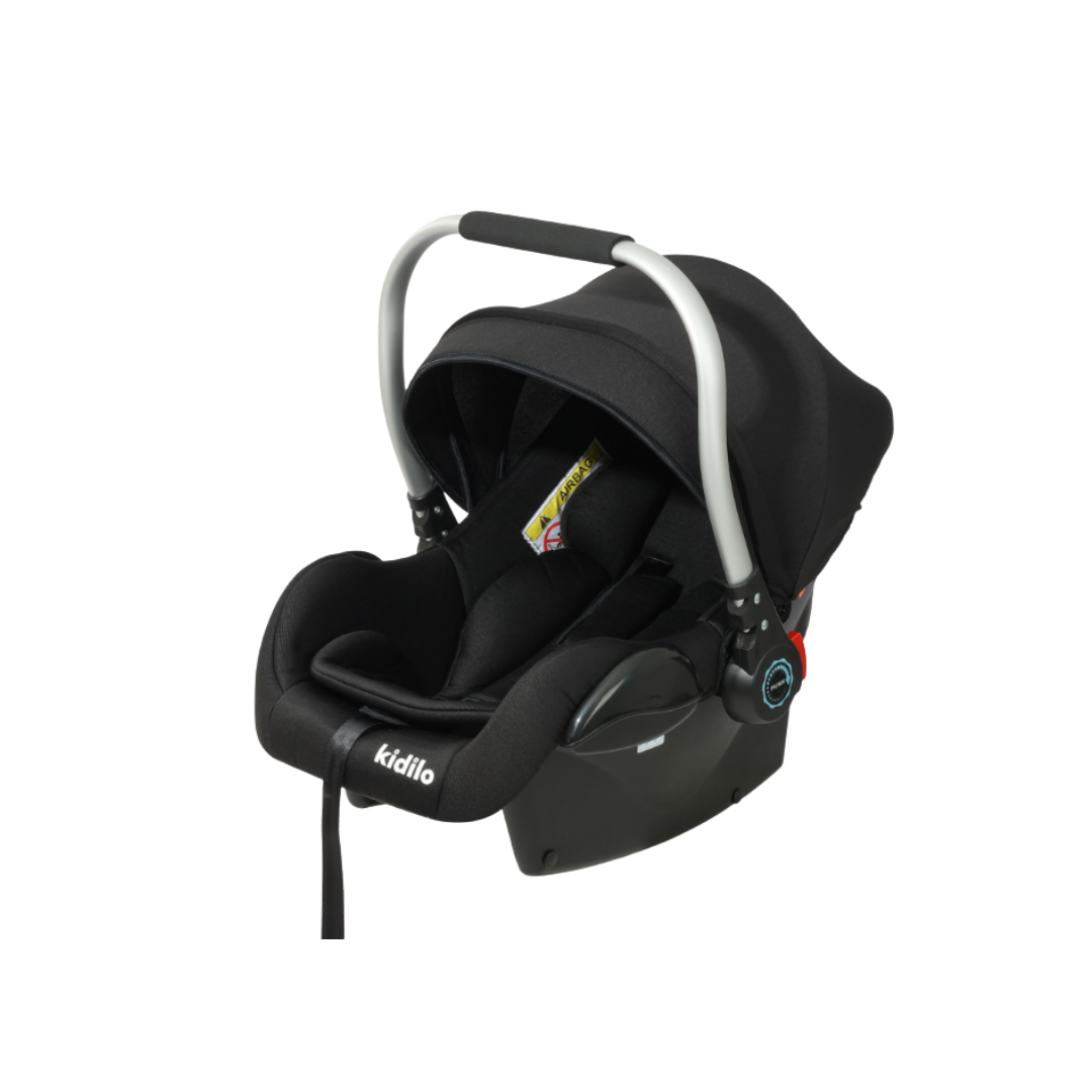 Kidilo Carry Cot + Car Seat G306 | Black