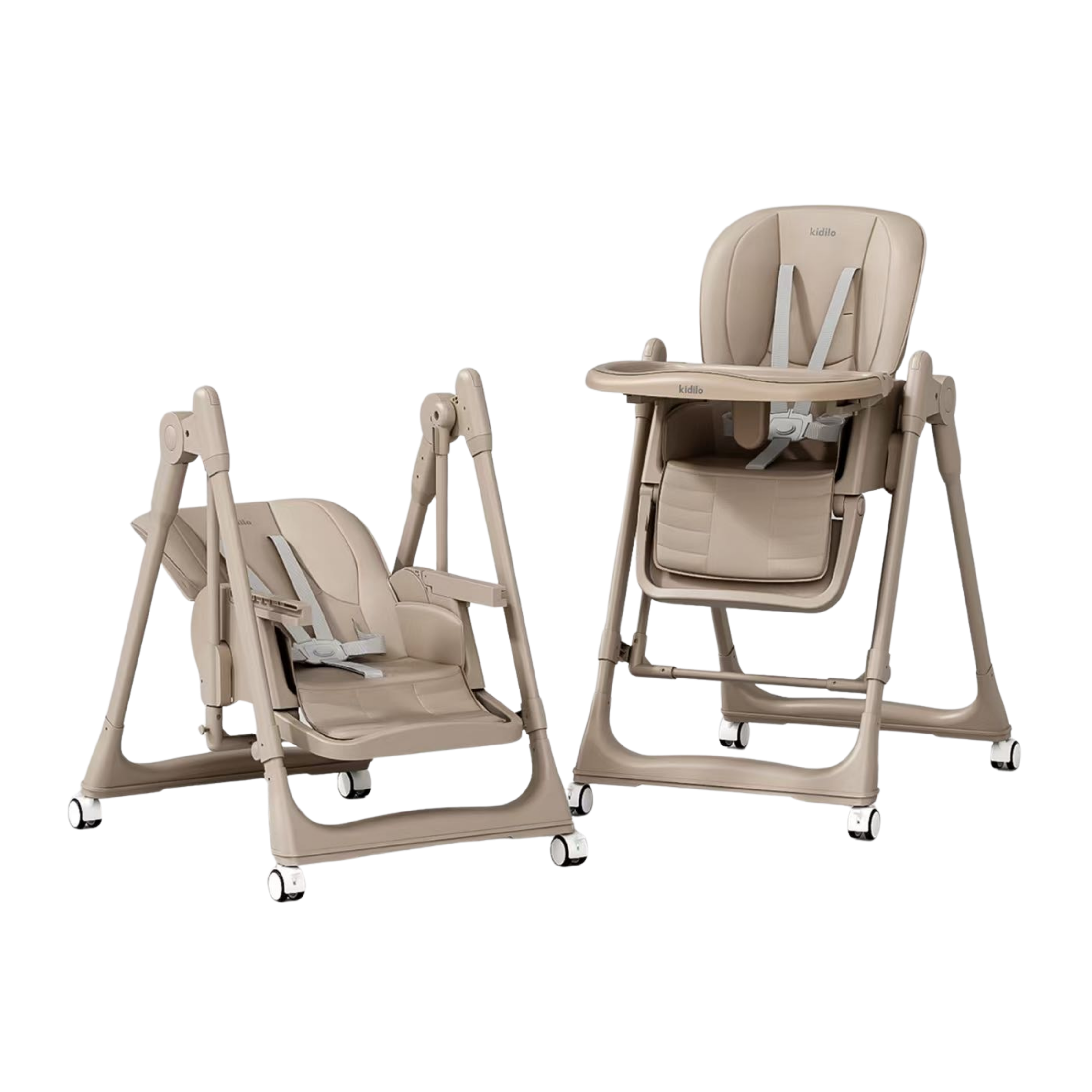 2-in-1 Rocking + Baby Feeding High Chair | K166