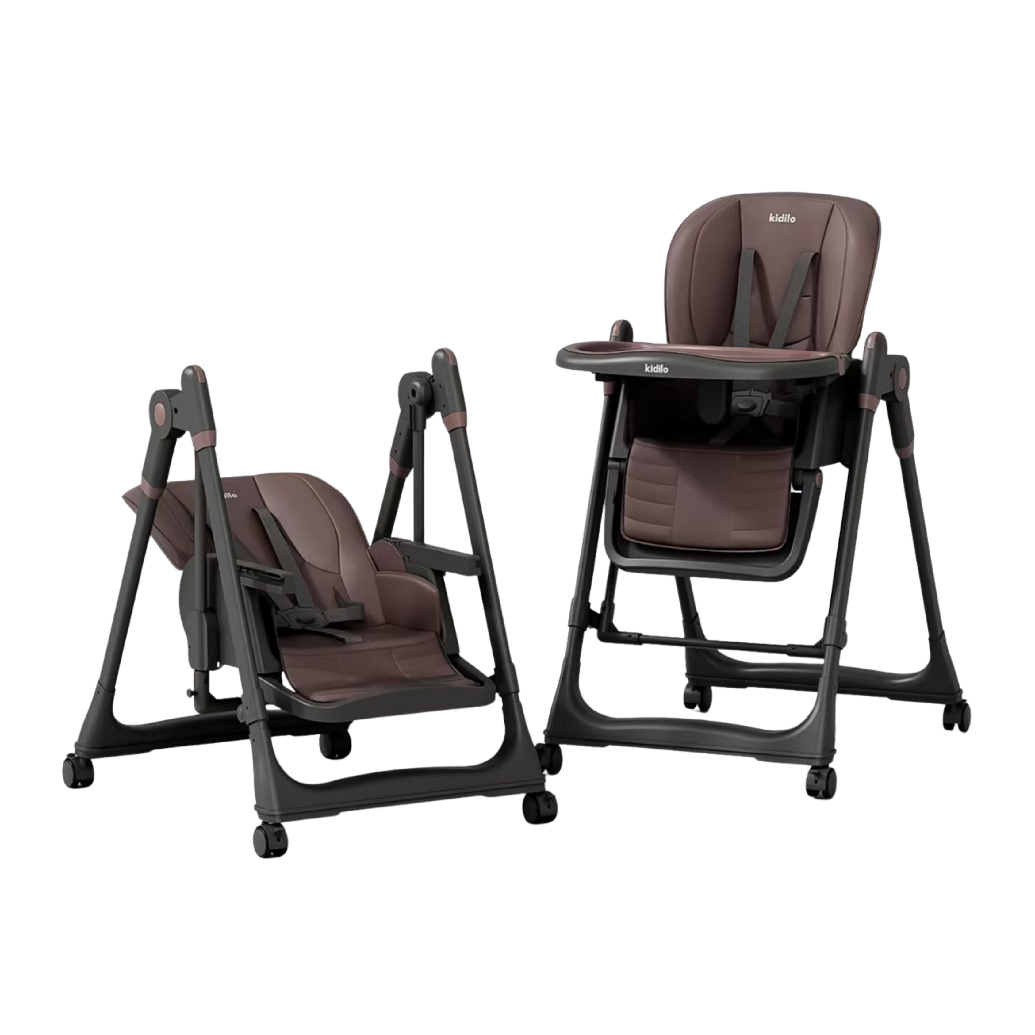 2-in-1 Rocking + Baby Feeding High Chair | K166