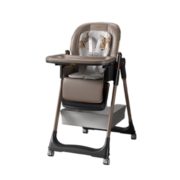 Kidilo 8155 Baby Feeding High Chair | Khaki