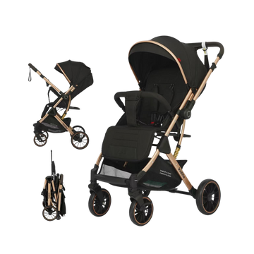 Kidilo B2 Baby Stroller | Black